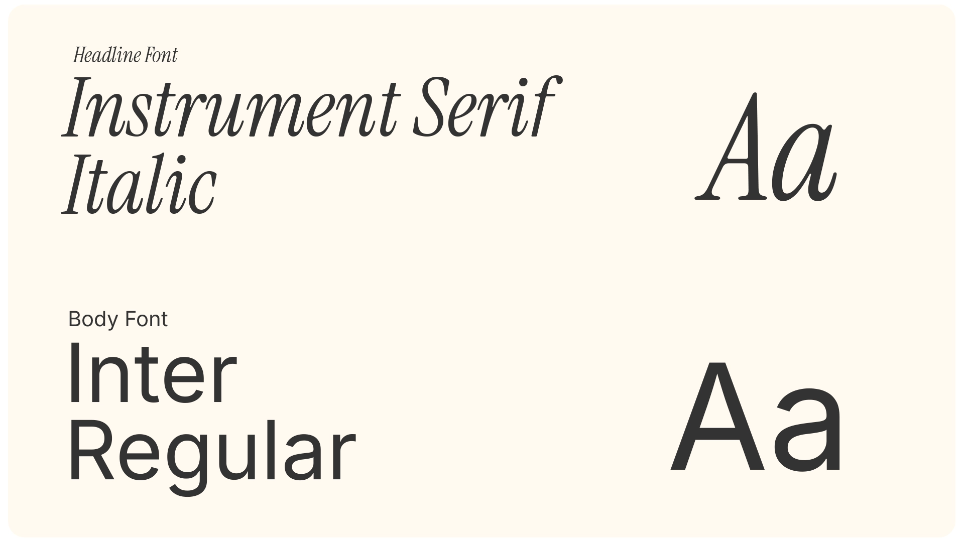 Typography System